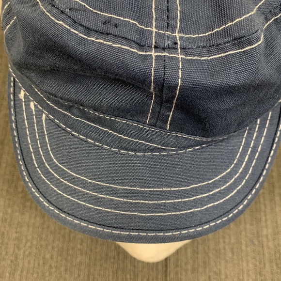 Cadet Hat Infant Size 12-18 mos Blue Adjustable Strapback Cap - Picture 4 of 13